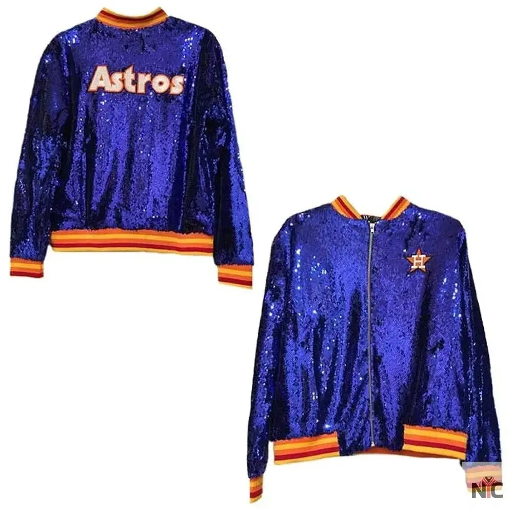 Astros Sequin Jacket Clanton Jacket