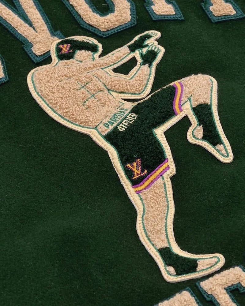 Atelier Fight Camp Louis Vuitton Varsity Jacket - Trendy Layer
