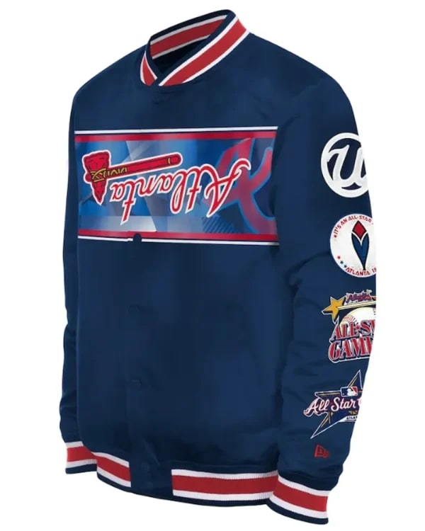 Atlanta Braves Usher x New Era Varsity Jacket Clanton Jacket