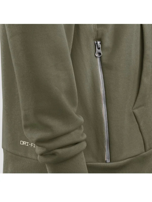 Atlanta Falcons NFL Salute to Service 2025 Olive Green Hoodie