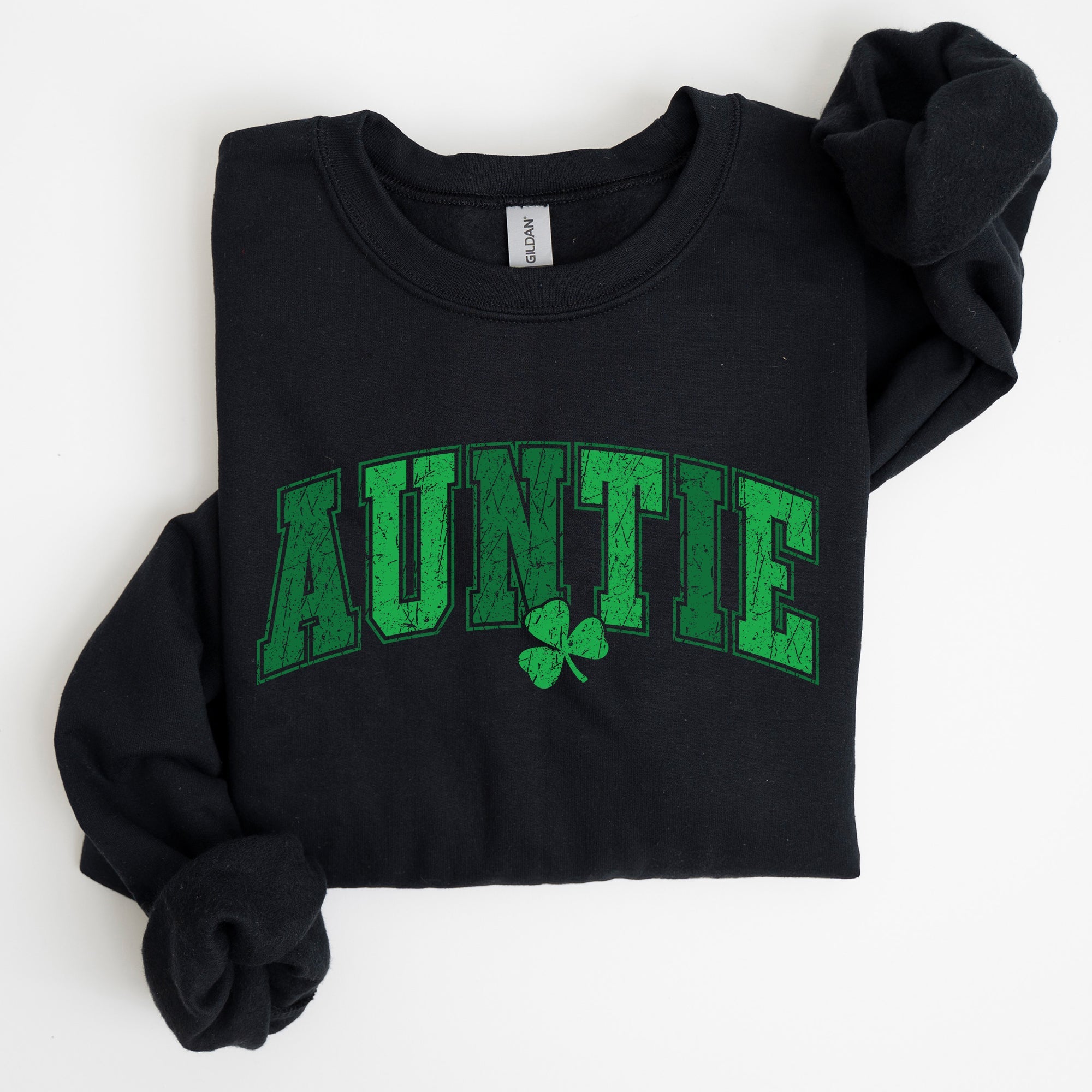 Auntie, St Patrick's Day, Shamrock Sweatshirt