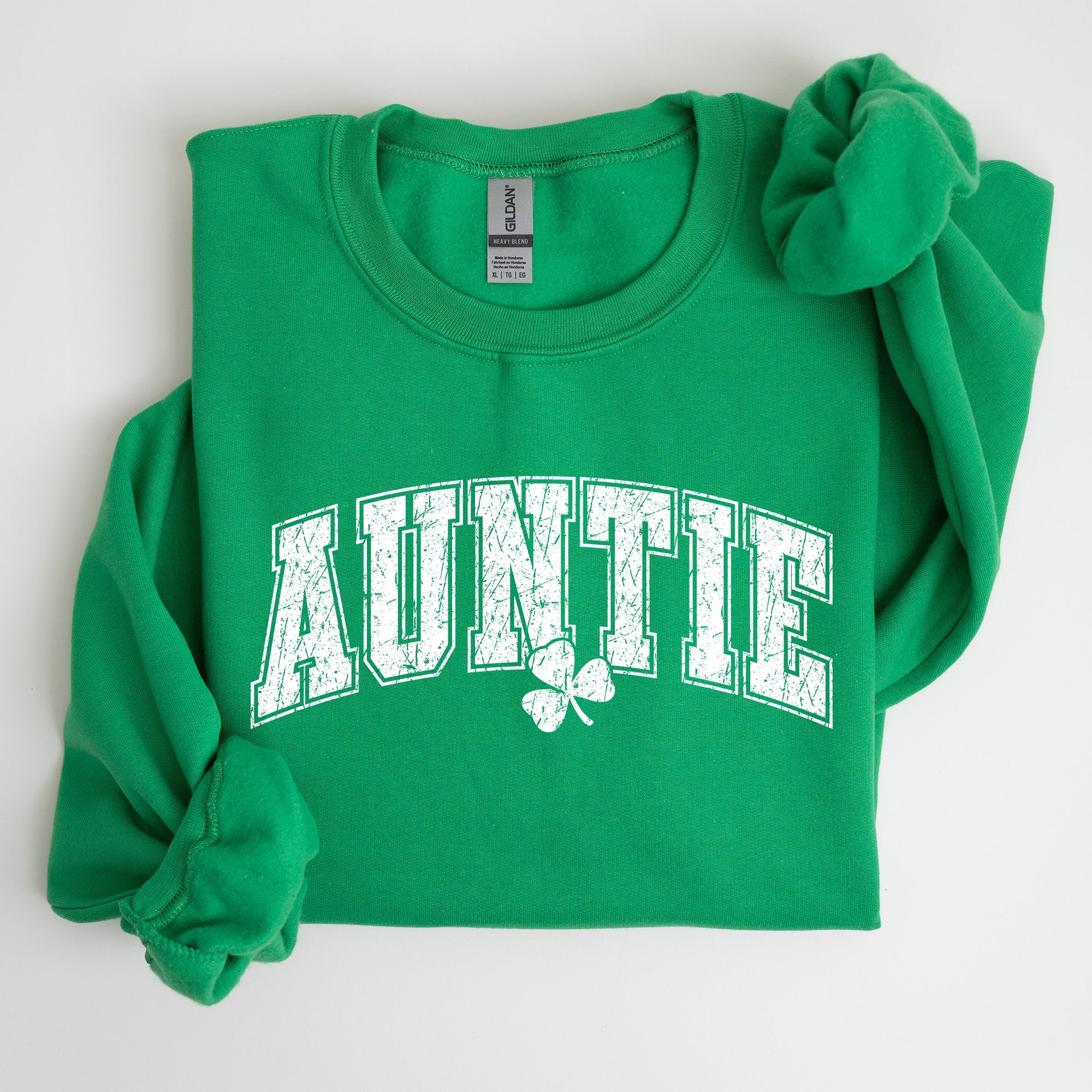 Auntie, St Patrick's Day, Shamrock Sweatshirt