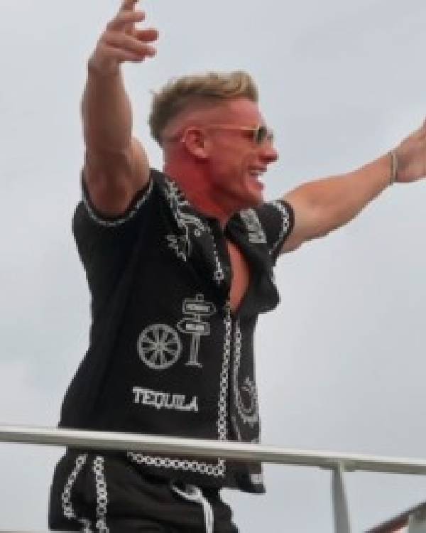 Aussie Shore Callum Hole Black Shirt