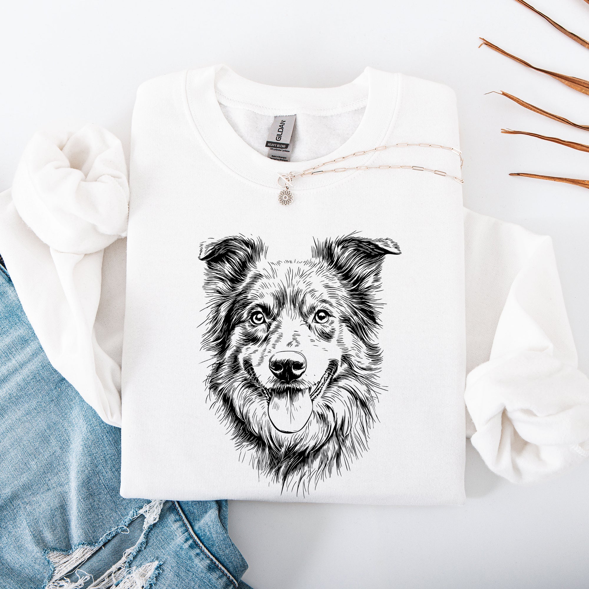 Australian Shepherd, Dog Lover Apparel, Pet, Dog Breed, Cute Sweatshirt