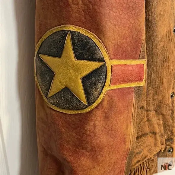 Authentic Vintage Snoopy Leather Bomber Jacket Clanton Jacket