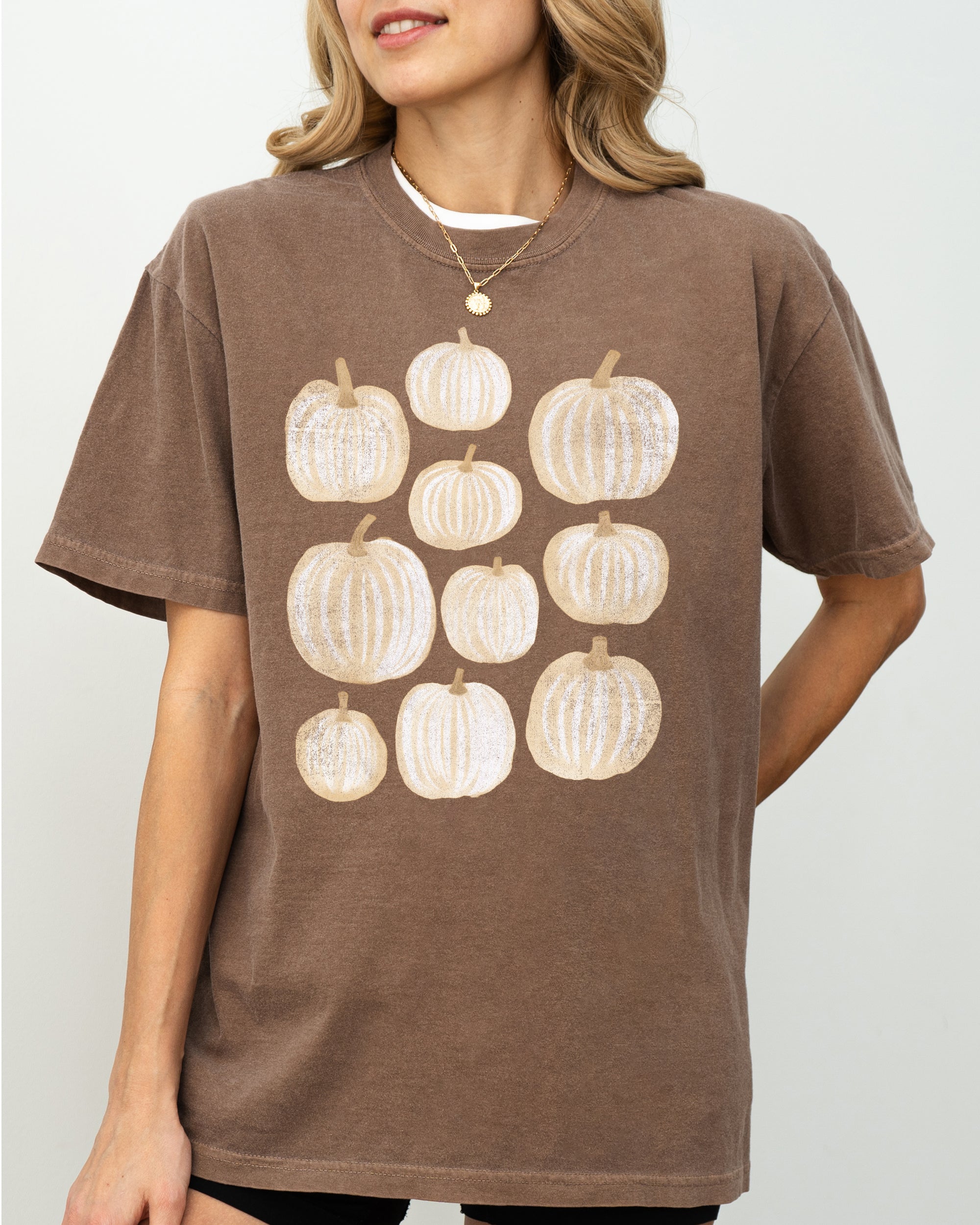 Autumn Pumpkins, Simplicity, Fall, Thanksgiving, Halloween Shirt Comfort Colors T-Shirt