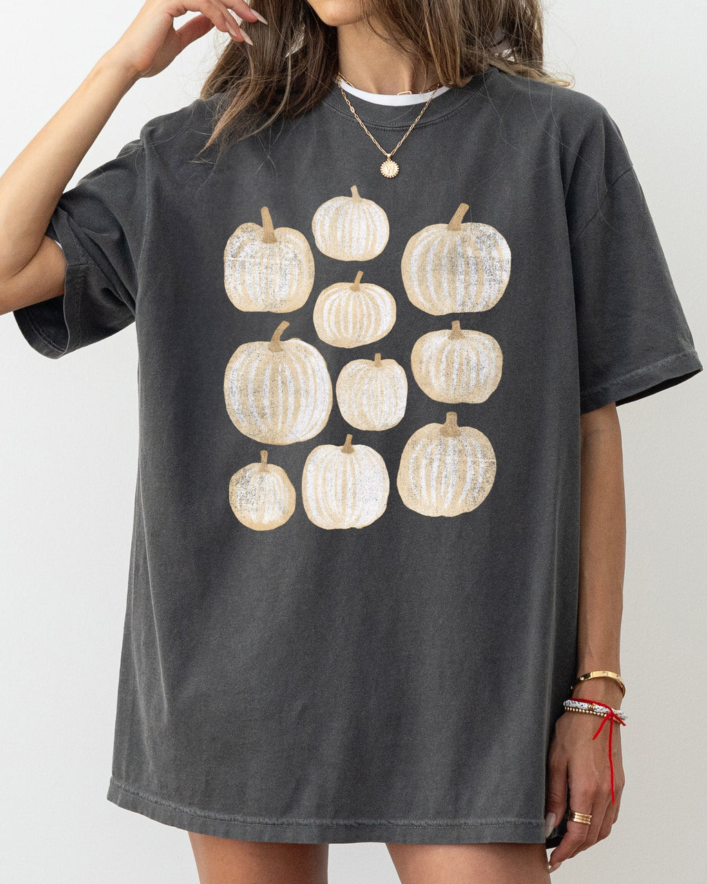 Autumn Pumpkins, Simplicity, Fall, Thanksgiving, Halloween Shirt Comfort Colors T-Shirt