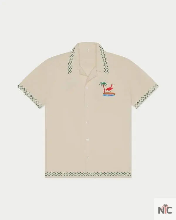 Bachelor in Paradise Sean McLaughlin Flamingo Shirt Clanton Jacket