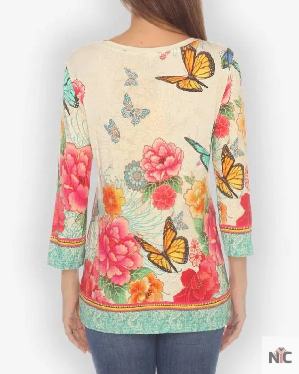 Ballard S01 Rebecca Field Floral Shirt Clanton Jacket