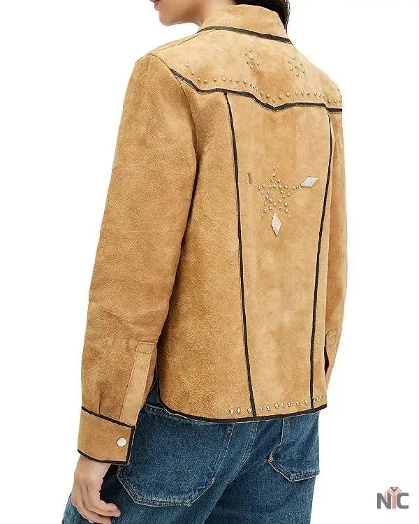 Ballard S01 Victoria Moroles Brown Jacket Clanton Jacket