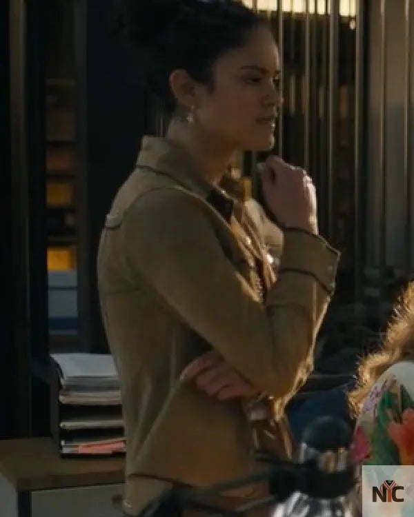 Ballard S01 Victoria Moroles Brown Jacket Clanton Jacket