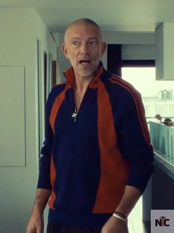 Banger 2025 Vincent Cassel Track Jacket Clanton Jacket
