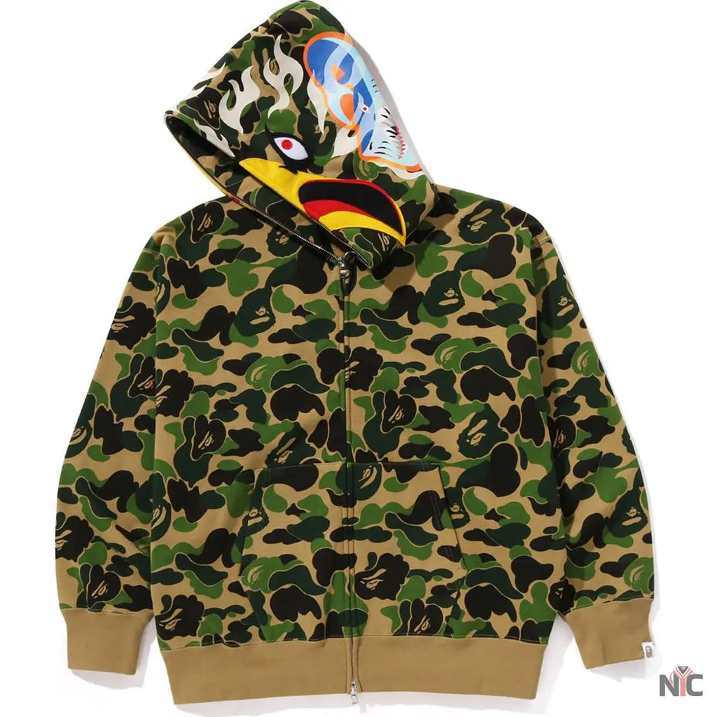 Bape X Readymade Abc Camo Eagle Relaxed Fit Full Zip Hoodie Mens Clanton Jacket