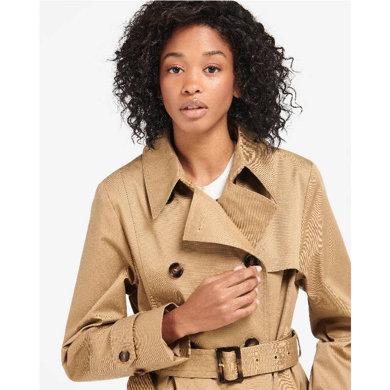 Barbour Greta Ladies Showerproof Trench Coat