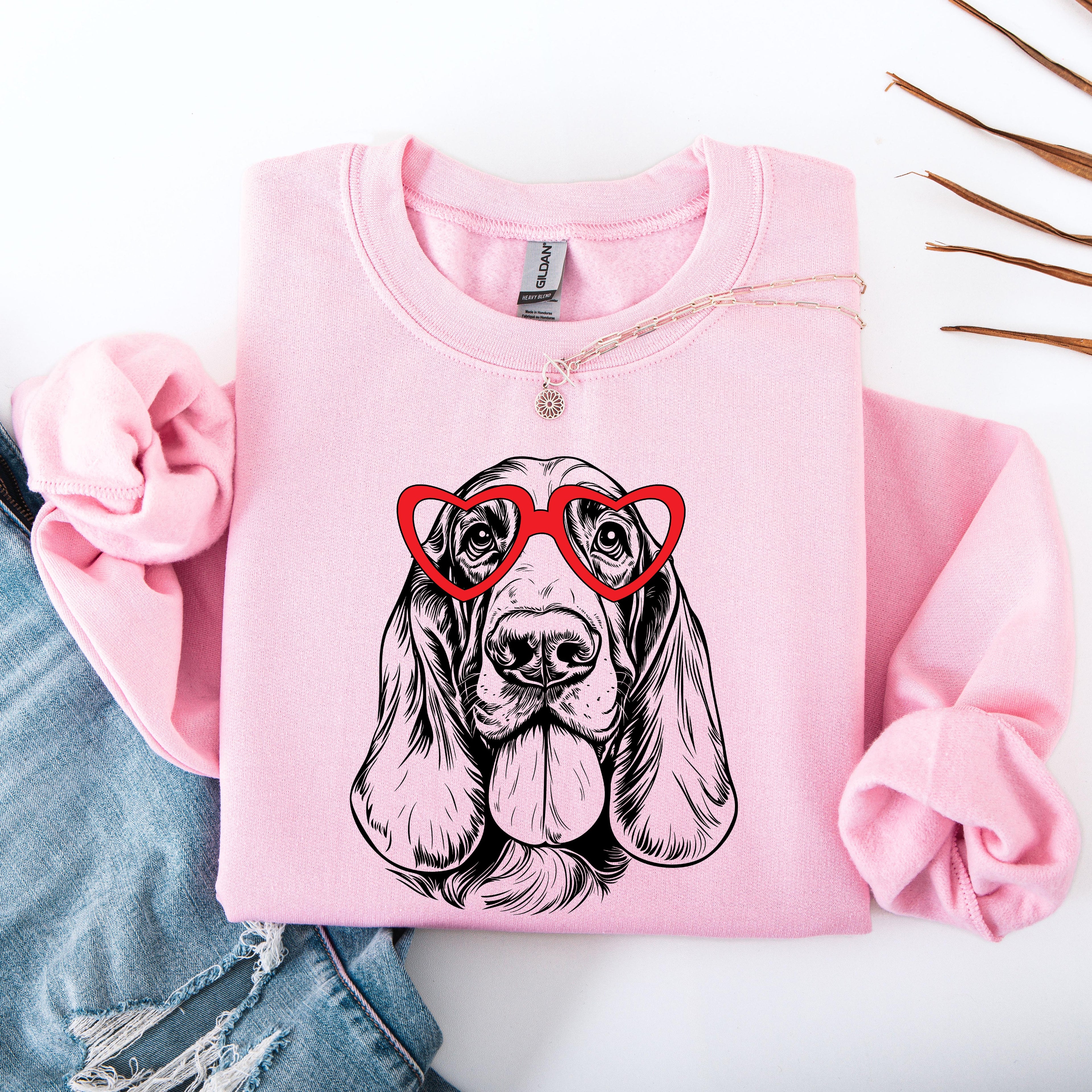 Basset Hound , Dog Lover Apparel, Pet, Dog Breed, Cute Sweatshirt