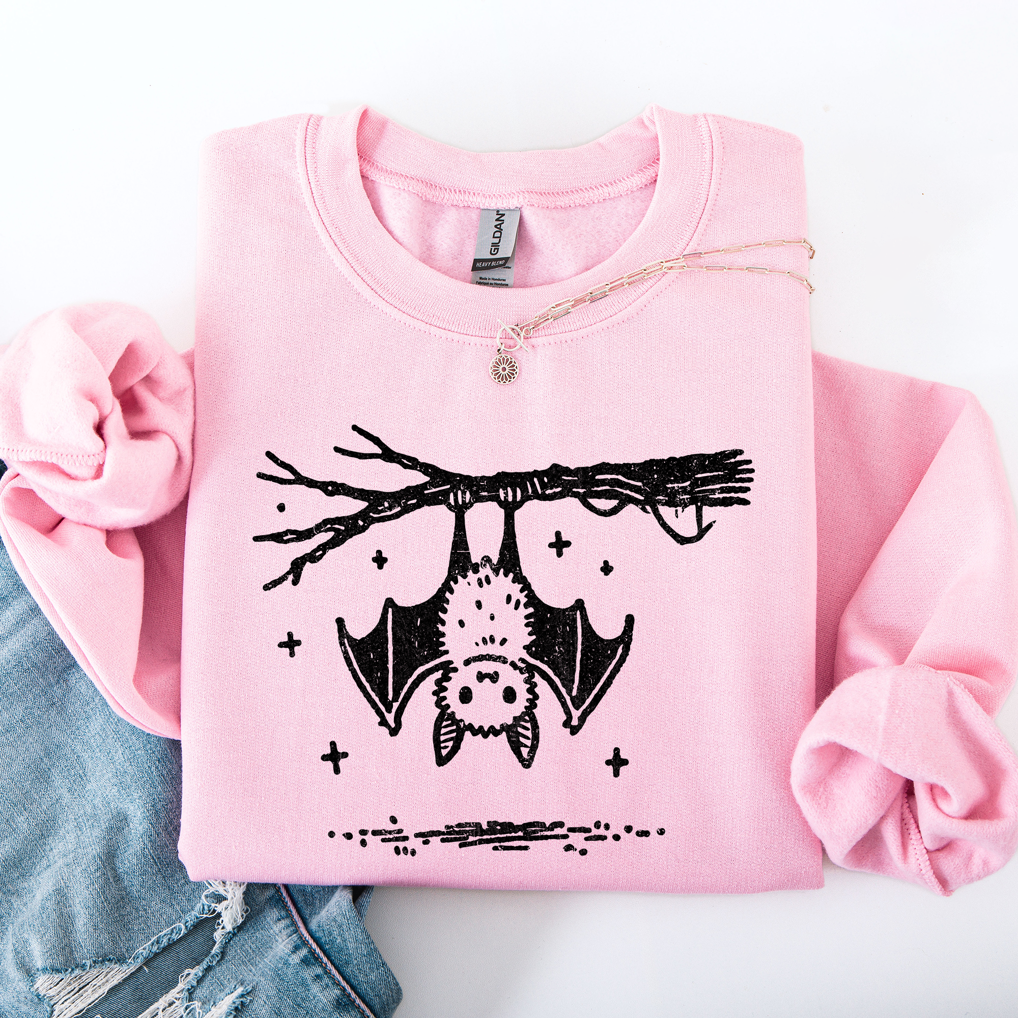 Bat, Cute, Adorable, Halloween Sweatshirt