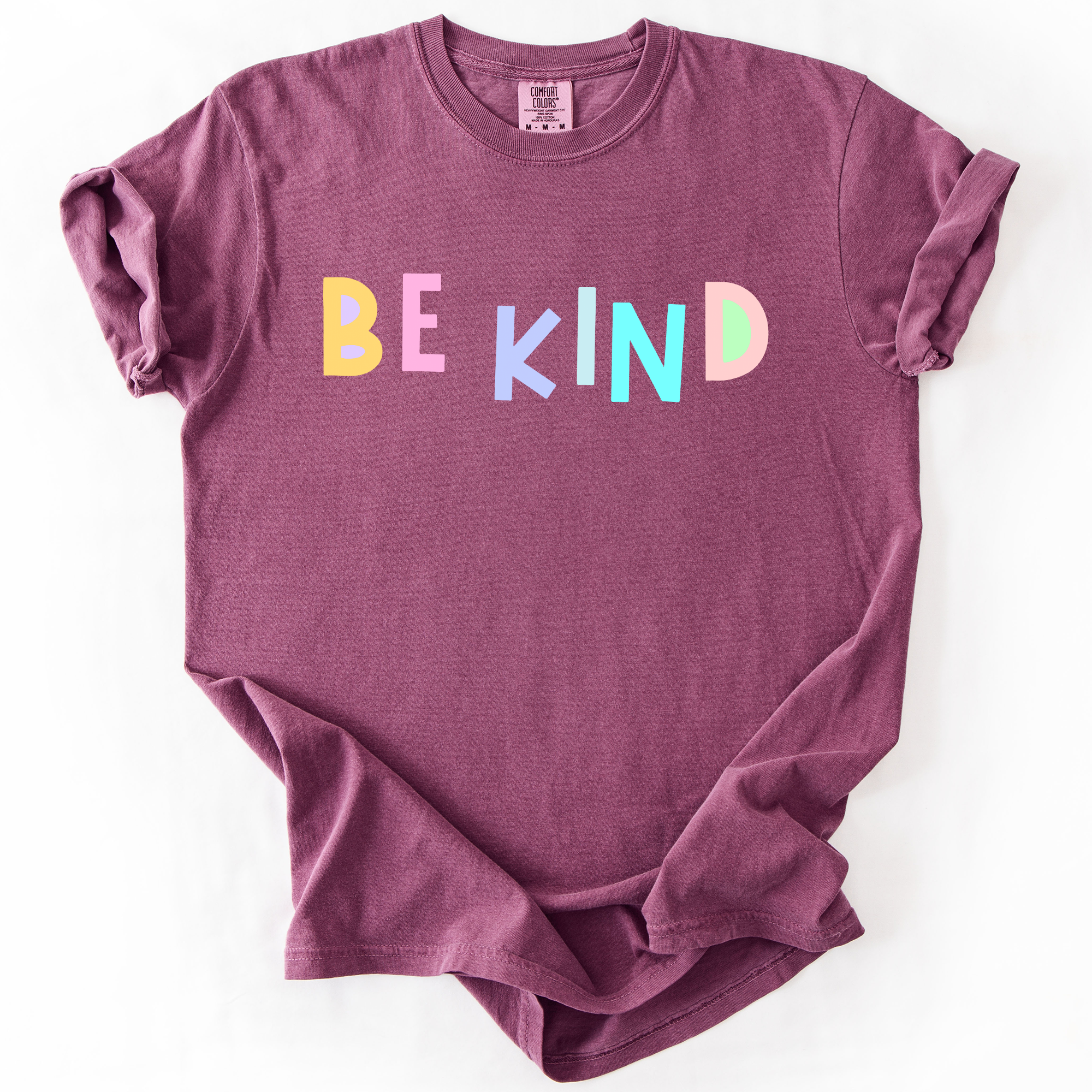 Be Kind, Colorful, Sassy, Sarcastic, Minimalist, Funny, Comfort Colors T-Shirt