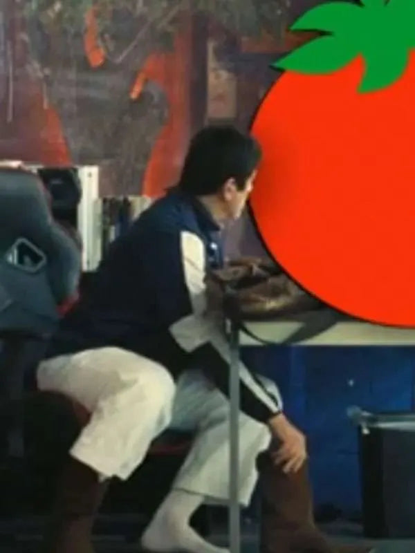 Benicio del Toro One Battle After Another Blue Jacket