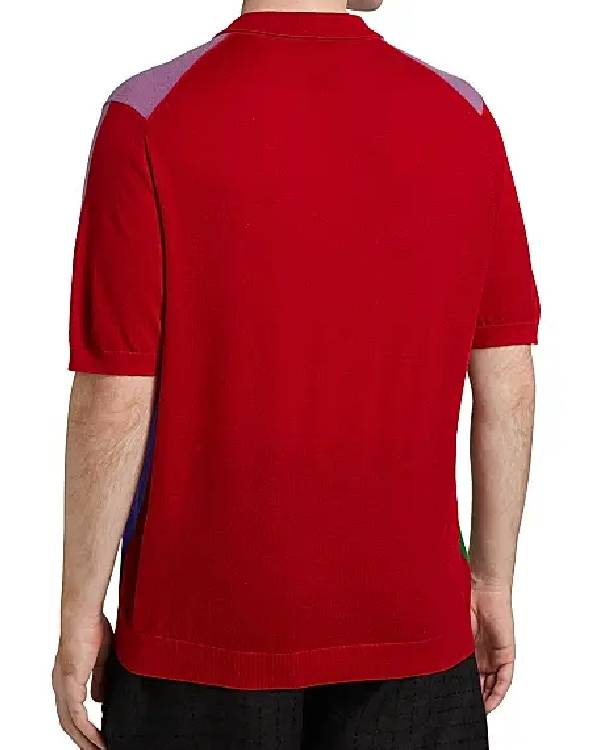 Beyond the Gates Jaden Lucas Miller Colorblock Polo Shirt Clanton Jacket