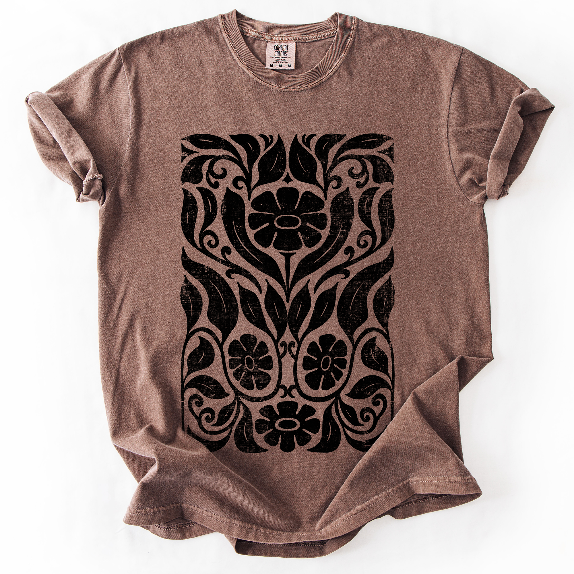 Big Bloom Daisy Flower, Vintage Boho, Nature, Comfort Colors T-Shirt