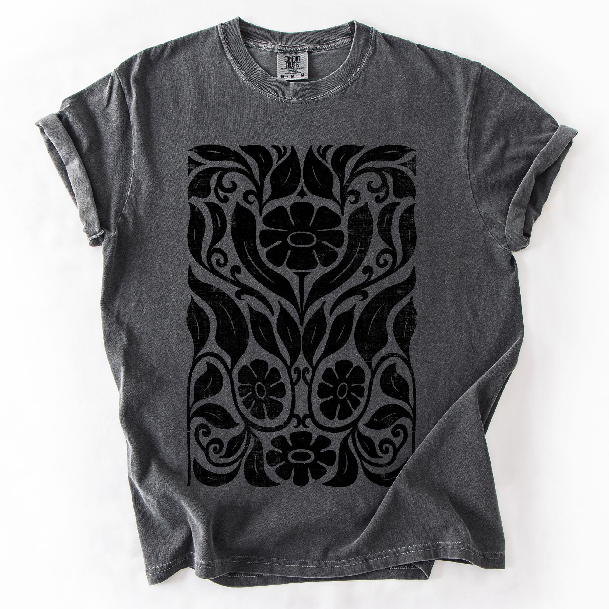 Big Bloom Daisy Flower, Vintage Boho, Nature, Comfort Colors T-Shirt