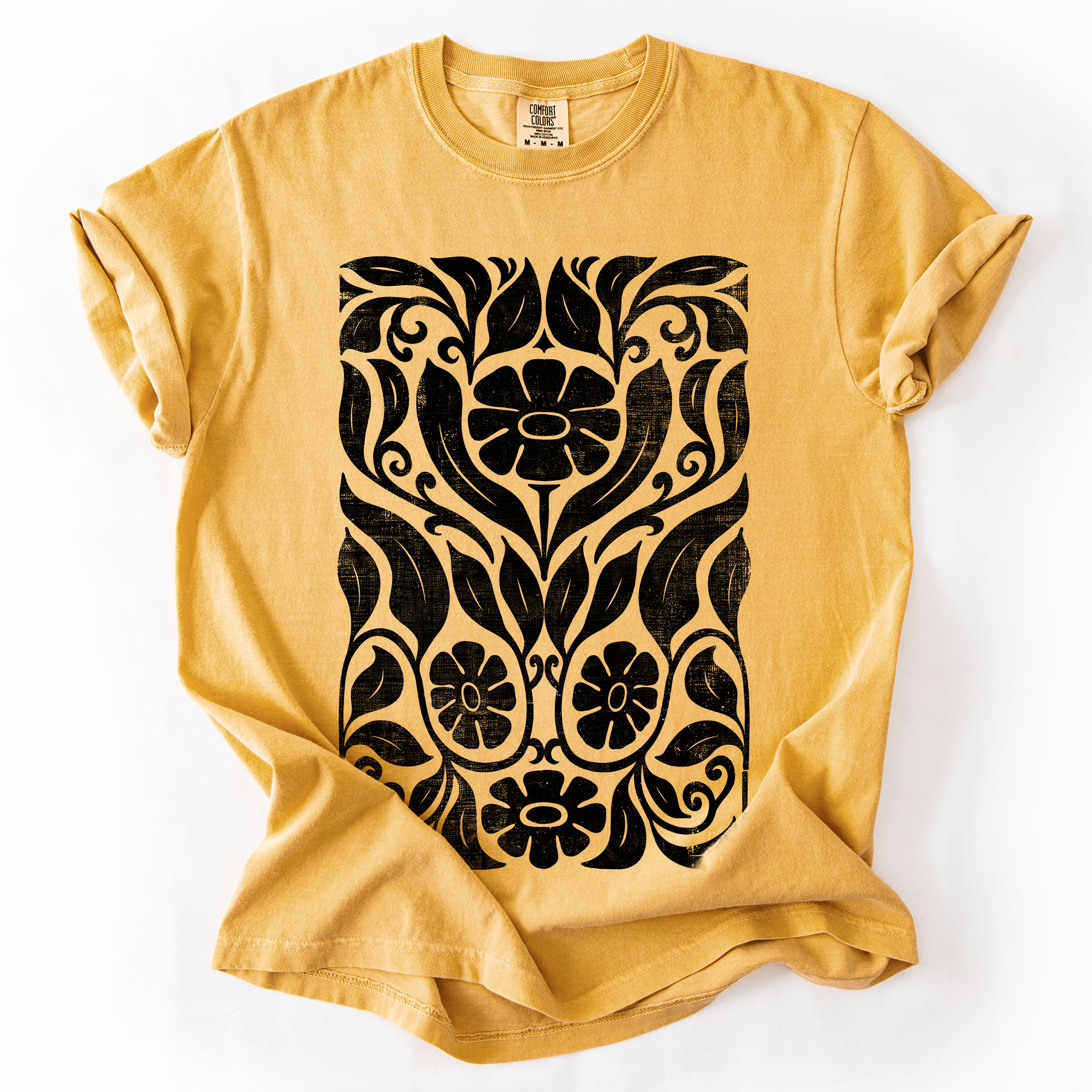 Big Bloom Daisy Flower, Vintage Boho, Nature, Comfort Colors T-Shirt