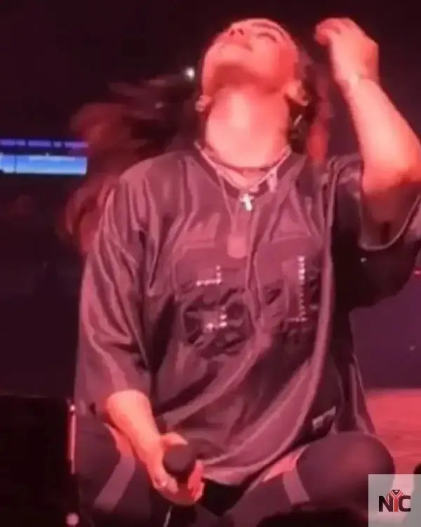 Billie Eilish London Hit Me Hard And Soft Tour Black Jersey Clanton Jacket