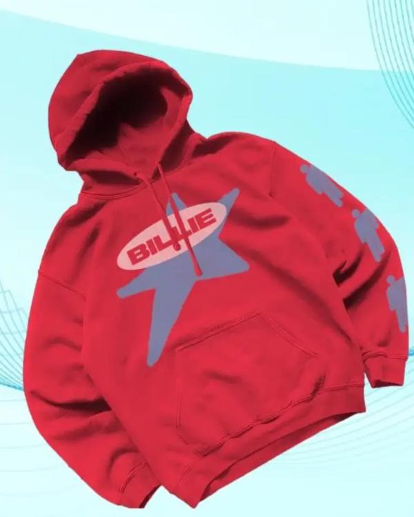 Billie x Lost Love Red Hoodie