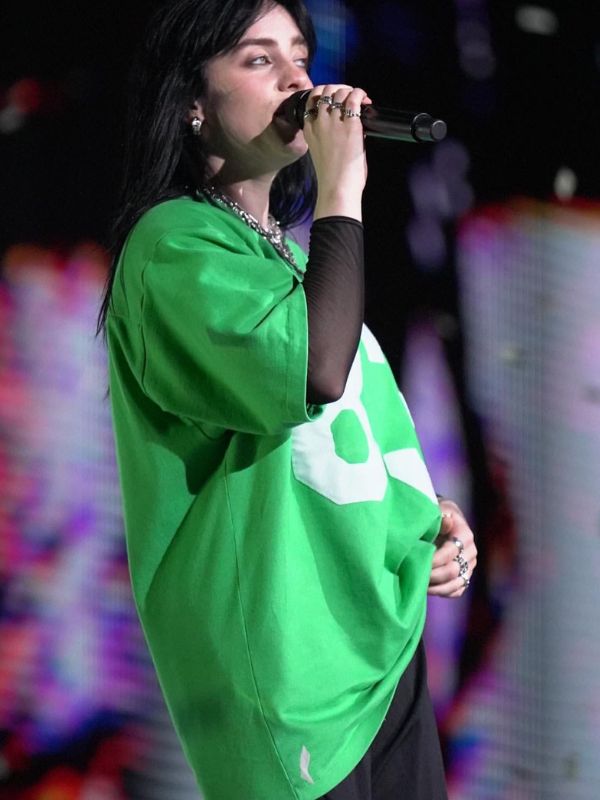 Billie Eilish 83 Green Jersey
