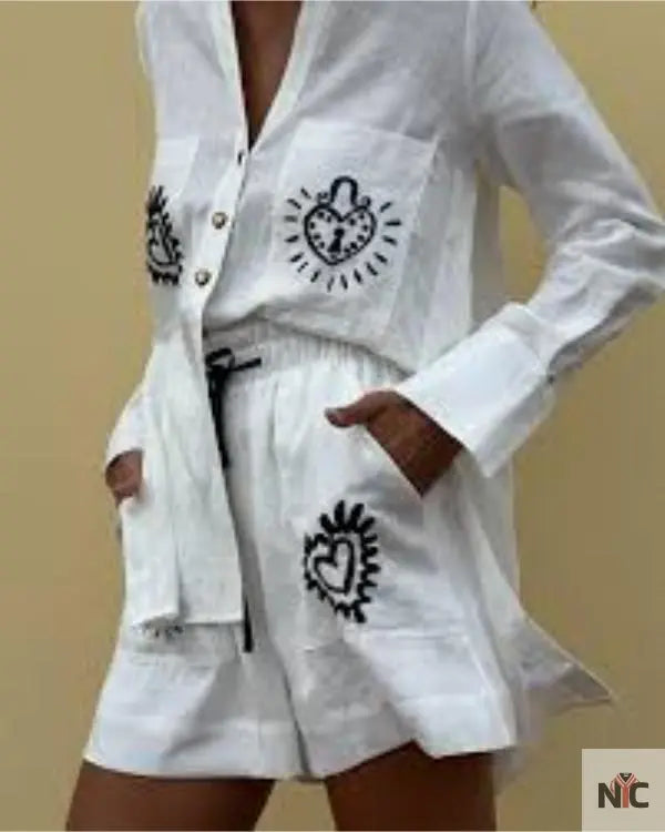 Billion Dollar Playground 2025 Black Embroidered Heart Shirt Clanton Jacket