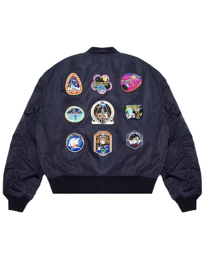 Billionaire Boys Club L2-B Patchwork Flight Jacket Clanton Jacket