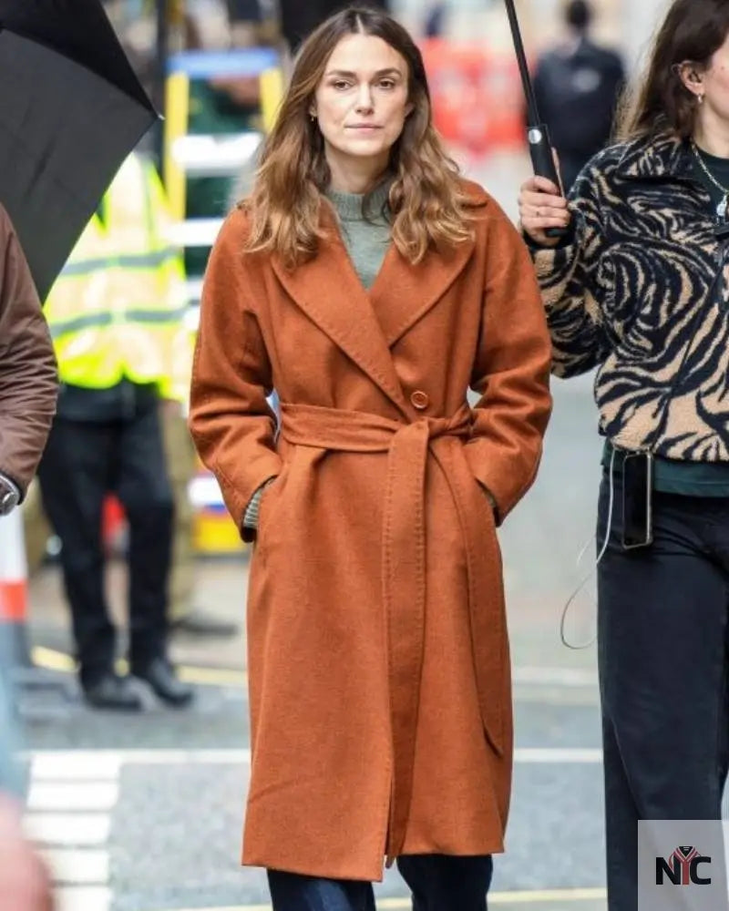 Black Doves Keira Knightley Coat Clanton Jacket