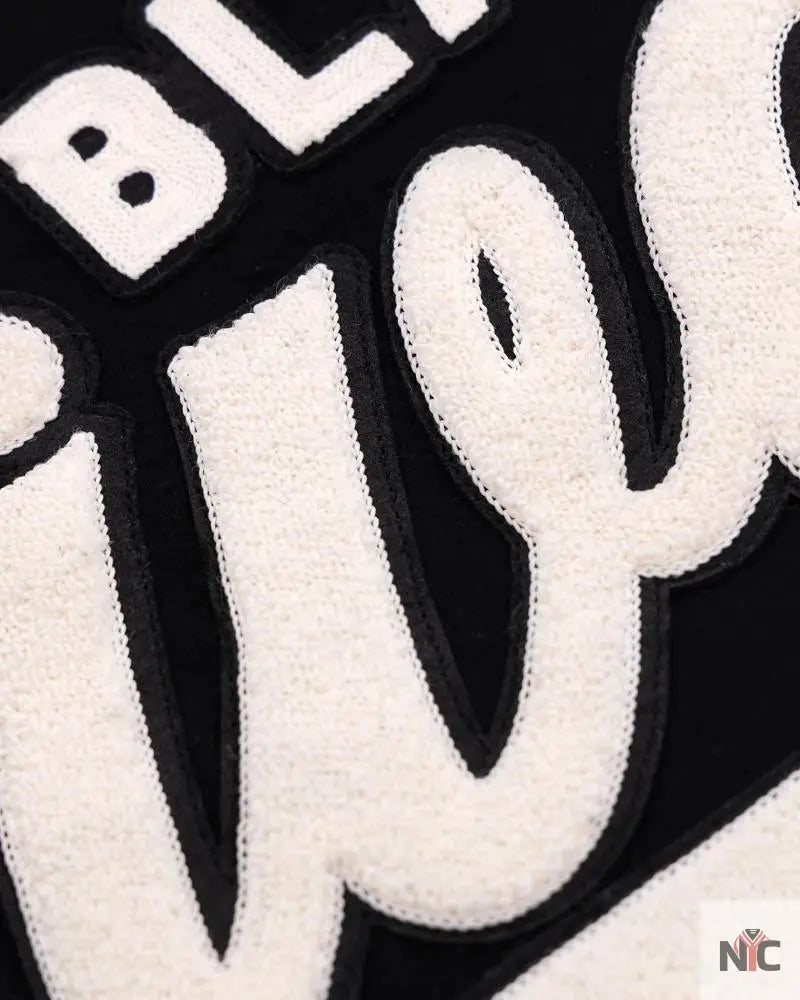 Black Fives Varsity Jacket Clanton Jacket