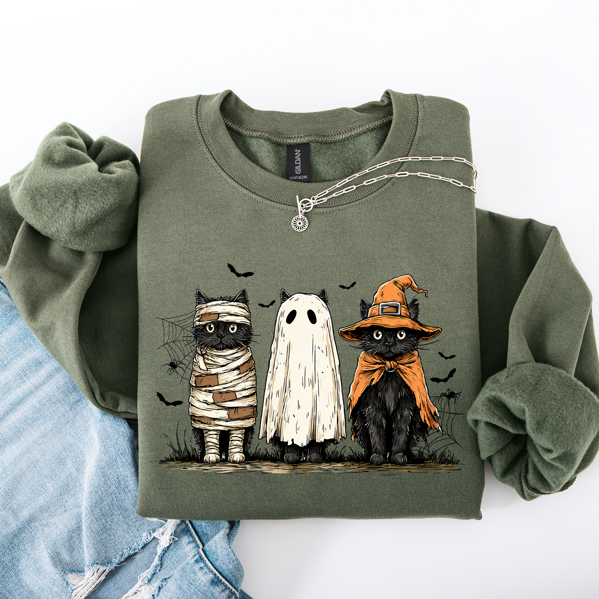 Black Cats, Boo, Ghost Cats, Retro Halloween, Gothic, Halloween Cat Mama Shirt, Autumn, Black Cat, Halloween Sweatshirt