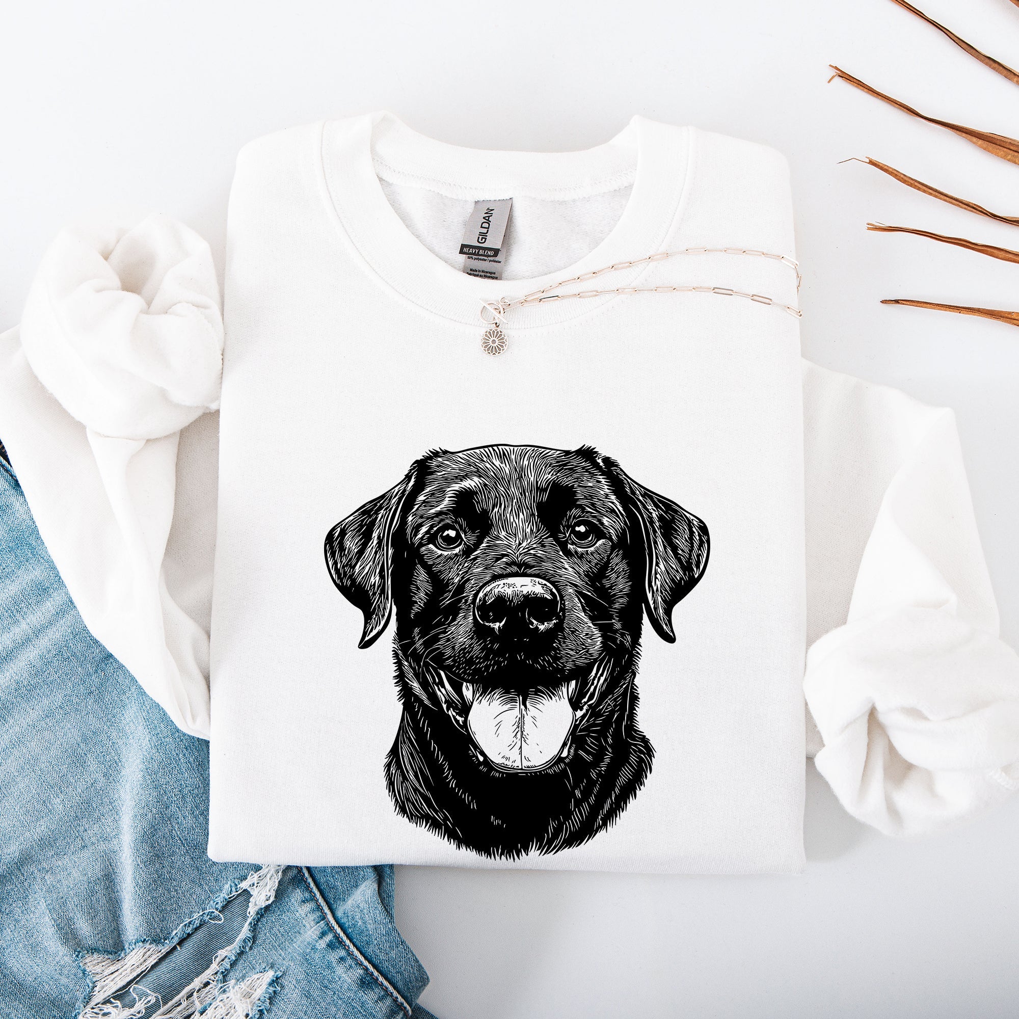 Black Lab, Labrador , Dog Lover Apparel, Pet, Dog Breed, Cute Sweatshirt