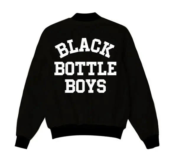 Black Bottle Boys And Girls Varsity Jacket Clanton Jacket