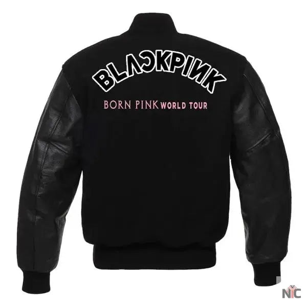 Blackpink World Tour Varsity Jacket Clanton Jacket