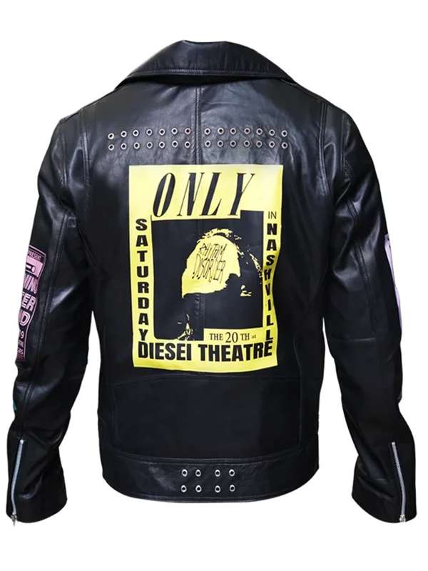 Bloody Valentine Megan Fox Black Leather Biker Jacket Clanton Jacket