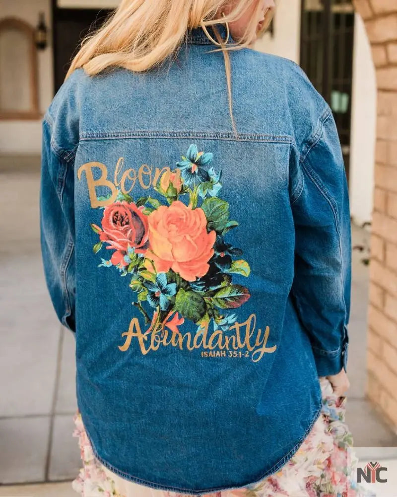 Bloom Abundantly Jacket Clanton Jacket