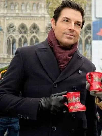 Brennan Elliott Christmas in Vienna Black Coat