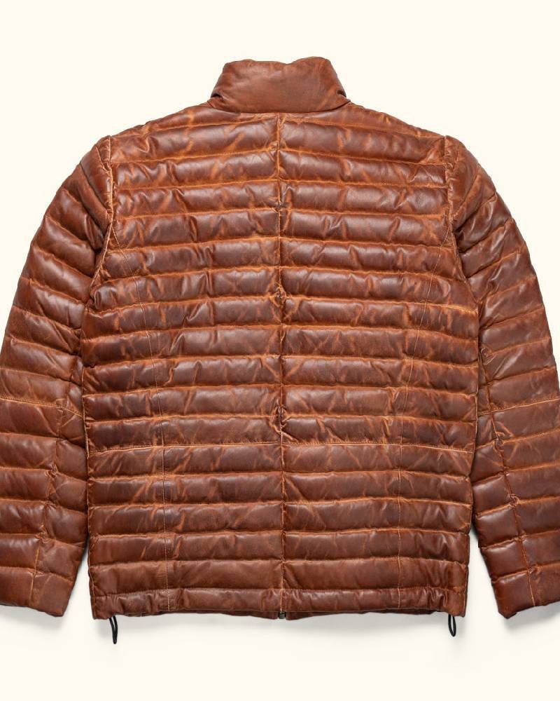 Bridger Leather Down Jacket