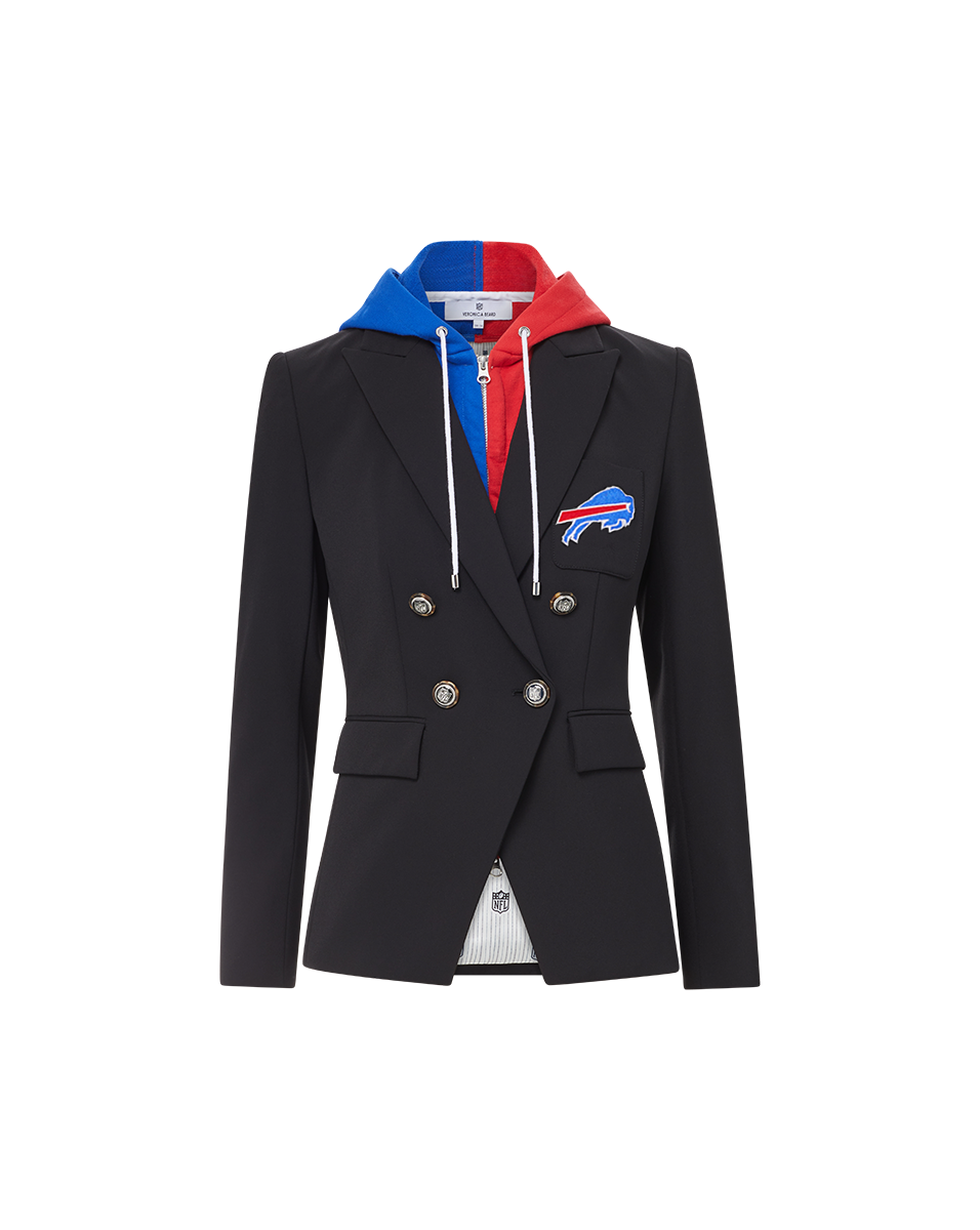Buffalo Bills Veronica Beard Black Dickey Jacket