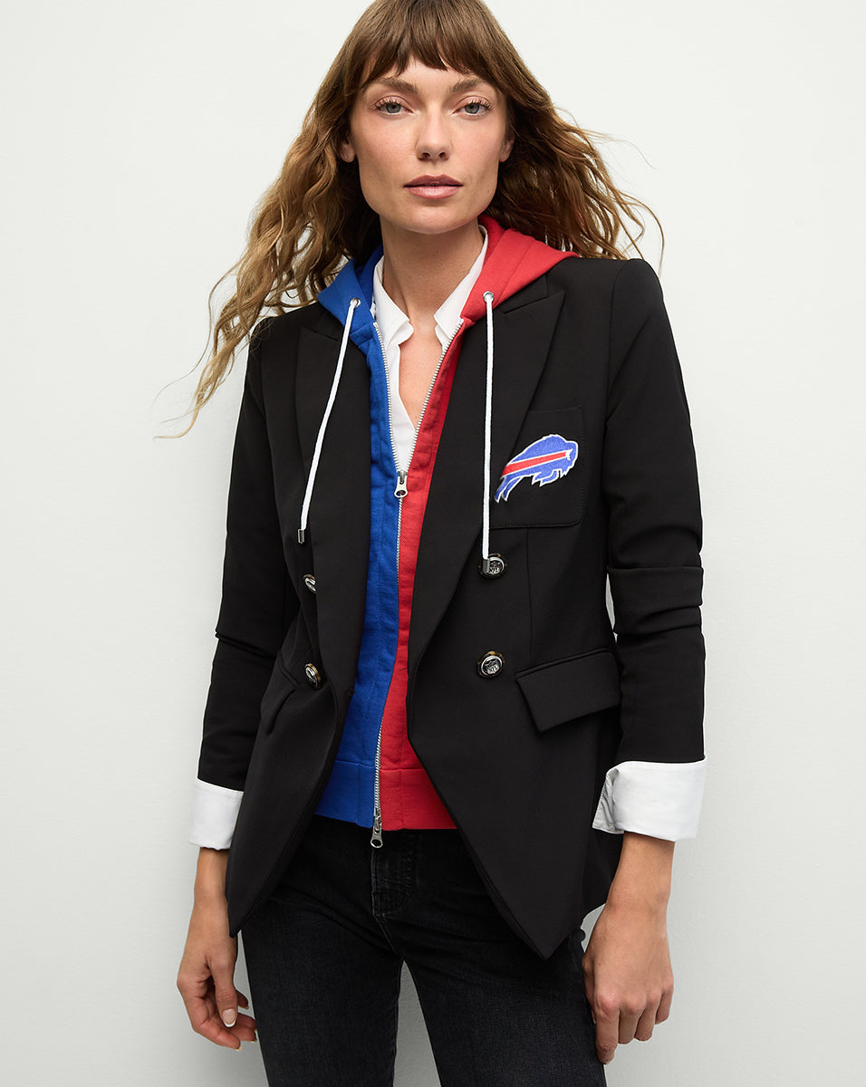 Buffalo Bills Veronica Beard Black Dickey Jacket