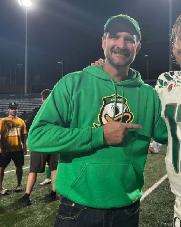 Chad Powers John Castle Green Graphic Hoodie