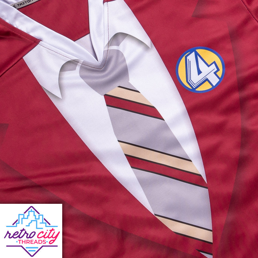 Anchorman Ron Burgundy Channel 4 News Team Custom Hockey Jersey