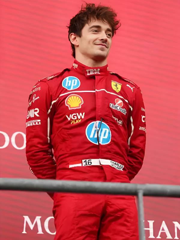 Charles Leclerc F1 Belgian Grand Ferrari Jumpsuit