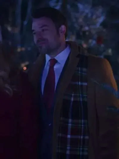 Christmas Under the Northern Lights 2024 Jesse Hutch Brown Coat