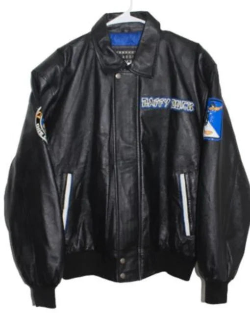 Daffy Duck Classic Looney Tunes Collection Leather Jacket