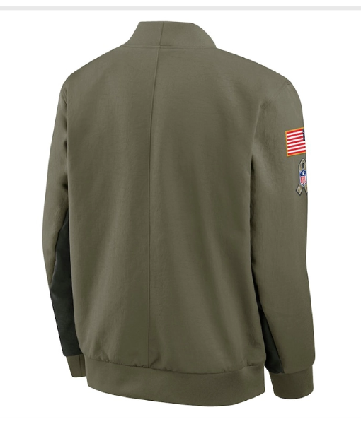 Dallas Cowboys 2025 Salute To Service Bomber Jacket