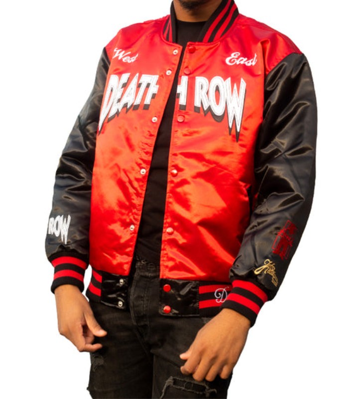 Death Row Records Red Satin Jacket